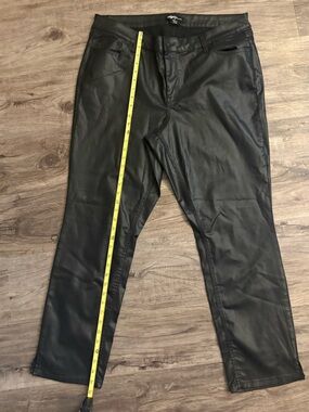 Edgely by Maurice’s Black Faux Leather Pants